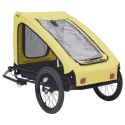 Przyczepka rowerowa dla zwierząt, żółto-czarna Lumarko!