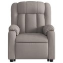 Podnoszony fotel masujący, elektryczny, rozkładany, kolor taupe Lumarko!