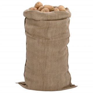 Worki jutowe, 10 szt., 65x135 cm, 100% juta, 340 g/m² Lumarko!