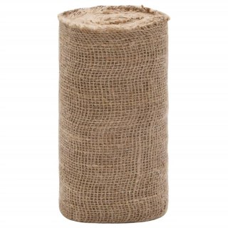 VidaXL Tkanina jutowa w rolce, 0,25x5 m, 100% juta, 200 g/m²