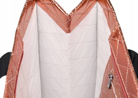 Duża torba damska z tkaniny syntetycznej - Peterson Lumarko!