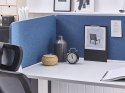 Przegroda na biurko 80 x 40 cm niebieska WALLY Lumarko!