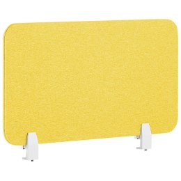 Przegroda na biurko 80 x 40 cm żółta WALLY Lumarko!