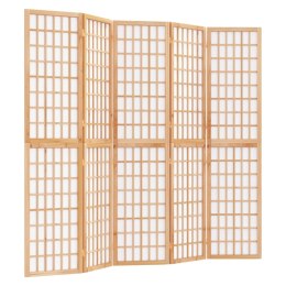 Składany parawan 5-panelowy w stylu japońskim, 200x170 cm Lumarko!