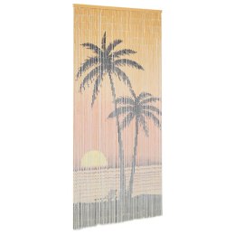 Zasłona na drzwi, bambus, 90 x 200 cm Lumarko!