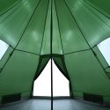 Namiot kempingowy, 4-os., zielony, 367x367x259 cm, tafta 185T Lumarko!