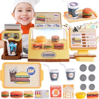 Sklep Restauracja Fast Food Mini Burger Shop "Big Burger" Lumarko!