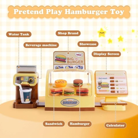 Sklep Restauracja Fast Food Mini Burger Shop "BIG BURGER" Lumarko!