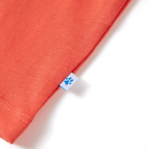 Koszulka dziecięca z krótkimi rękawami, jasnoczerwona, 104 Lumarko! #