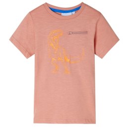 Koszulka dziecięca z krótkimi rękawami, jasnopomarańczowa, 92 Lumarko!