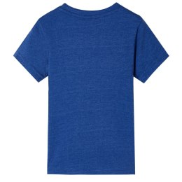 Koszulka dziecięca, ciemnoniebieski melanż, 104 Lumarko!