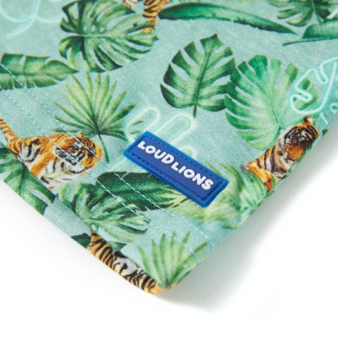 Koszulka dziecięca z krótkimi rękawami, jasnozielony melanż, 104 Lumarko!