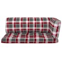 Sofa 2-osobowa z palet, z poduszkami, biała, drewno sosnowe Lumarko!
