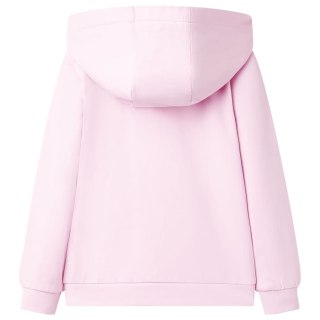 Bluza dziecięca z kapturem, jasnoróżowa, 116 Lumarko!