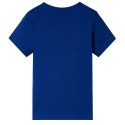 Koszulka dziecięca z krótkimi rękawami, ciemnoniebieska, 104 Lumarko!