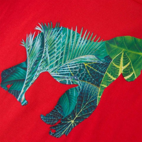 Koszulka dziecięca z krótkimi rękawami, czerwona, 104 Lumarko! #