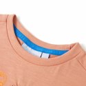 Koszulka dziecięca z krótkimi rękawami, jasnopomarańczowa, 104 Lumarko!