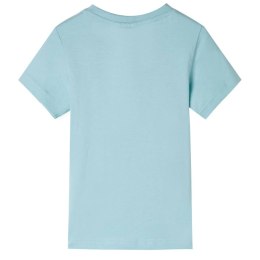 Koszulka dziecięca z krótkimi rękawami, jasny błękit, 128 Lumarko!