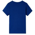 Koszulka dziecięca z krótkimi rękawami, ciemnoniebieska, 92 Lumarko!