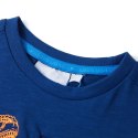 Koszulka dziecięca z krótkimi rękawami, ciemnoniebieska, 92 Lumarko!