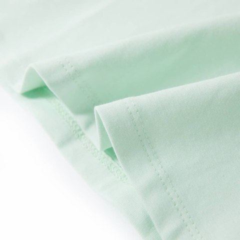 Koszulka dziecięca z krótkimi rękawami, jasnomiętowa, 92 Lumarko! #