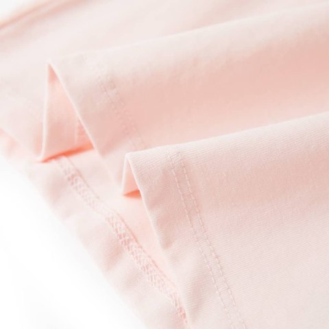 Koszulka dziecięca z krótkimi rękawami, delikatny róż, 116 Lumarko!