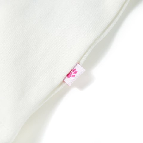 Koszulka dziecięca z krótkimi rękawami, ecru, 104 Lumarko! #