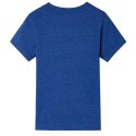 Koszulka dziecięca, ciemnoniebieski melanż, 116 Lumarko!