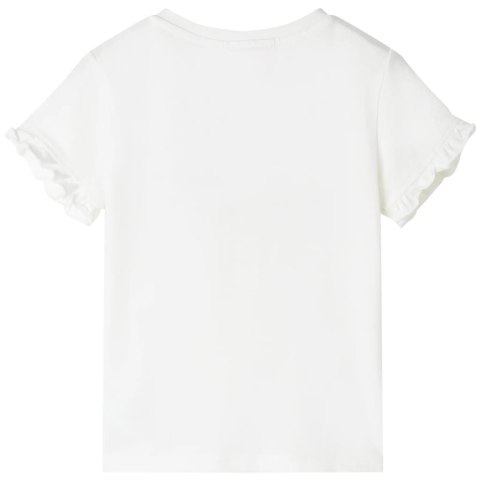 Koszulka dziecięca, ecru, 116 Lumarko! #