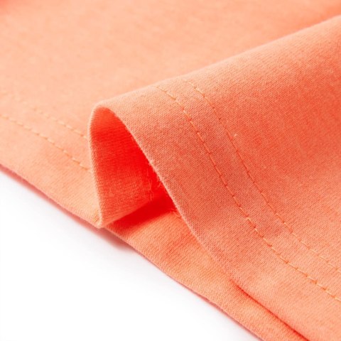 Koszulka dziecięca, neonowy pomarańcz, 116 Lumarko! #