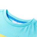 Koszulka dziecięca z krótkimi rękawami, błękitna, 140 Lumarko!