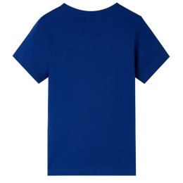 Koszulka dziecięca z krótkimi rękawami, ciemnoniebieska, 140 Lumarko!