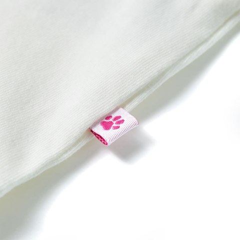 Koszulka dziecięca z krótkimi rękawami, ecru, 104 Lumarko! #