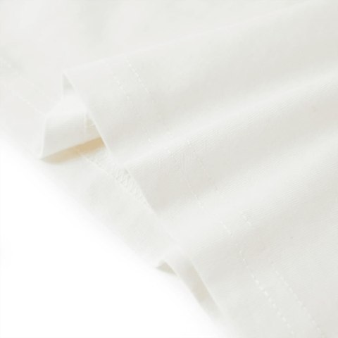 Koszulka dziecięca z krótkimi rękawami, ecru, 116 Lumarko! #