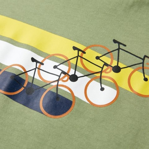 Koszulka dziecięca z krótkimi rękawami, jasne khaki, 92 Lumarko! #