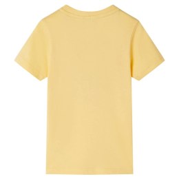Koszulka dziecięca z krótkimi rękawami, żółta, 92 Lumarko!