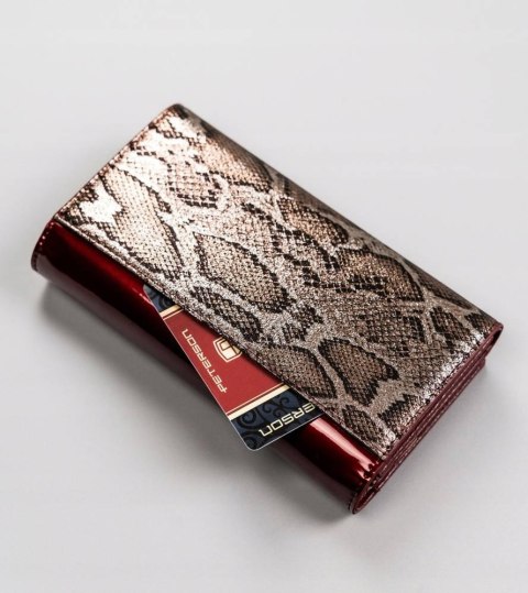 Duży portfel damski na zatrzask — Peterson Lumarko!