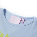 Koszulka dziecięca z krótkimi rękawami, jasnoniebieska, 104 Lumarko!