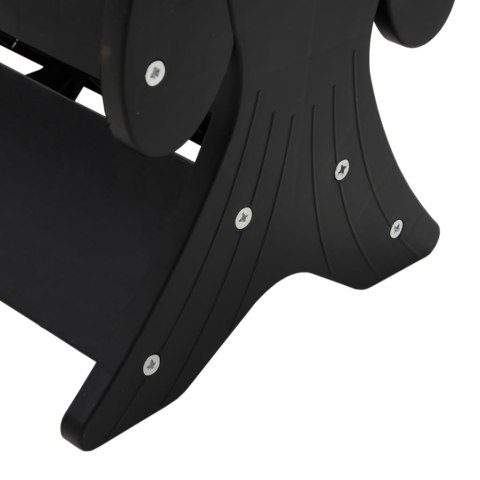 Stojak na wędki, na 16 wędek, czarny Lumarko!