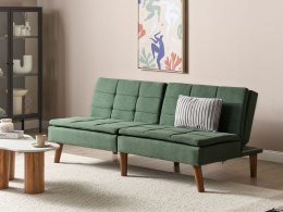 Sofa rozkładana zielona RONNE Lumarko!