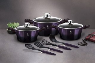 ZESTAW GARNKÓW 10 elem. BERLINGER HAUS BH-7141 PURPLE Lumarko!