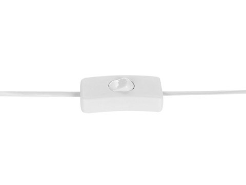 Zestaw 2 lampek nocnych ceramicznych biały ZEYI