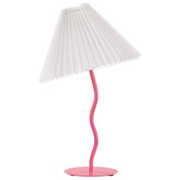 Lampa stołowa metalowa różowa ALWERO Lumarko!
