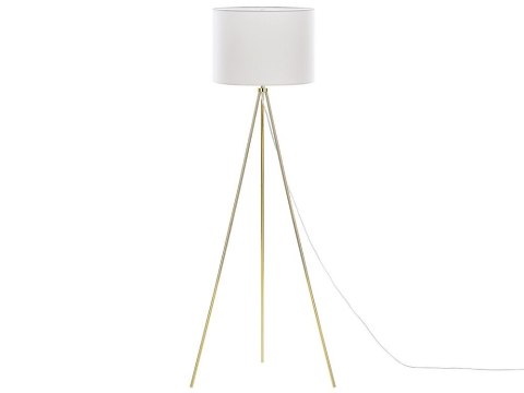 Lampa podłogowa biało-złota VISTULA