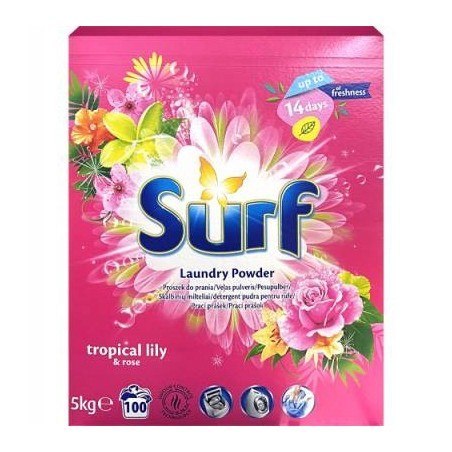 Surf Proszek Do Prania 5kg Tropikal Lilly 100p Lumarko!