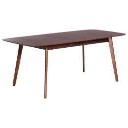 Stół do jadalni rozkładany 150/190 x 90 cm ciemne drewno MADOX Lumarko!