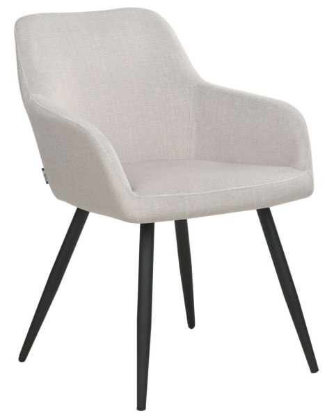 Zestaw 2 krzeseł do jadalni beżowoszary CASMALIA