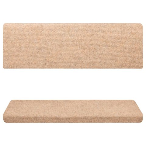 Nakładki na schody, 10 szt., brązowe, 65x21x4 cm Lumarko!