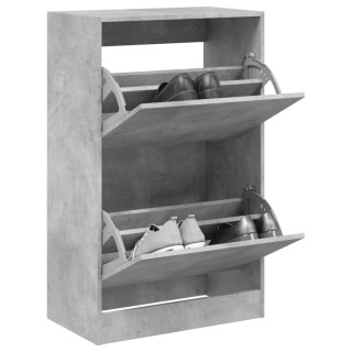 Szafka na buty, szarość betonu, 60x34x96,5 cm Lumarko!