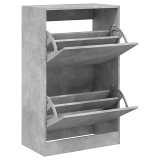 Szafka na buty, szarość betonu, 60x34x96,5 cm Lumarko!